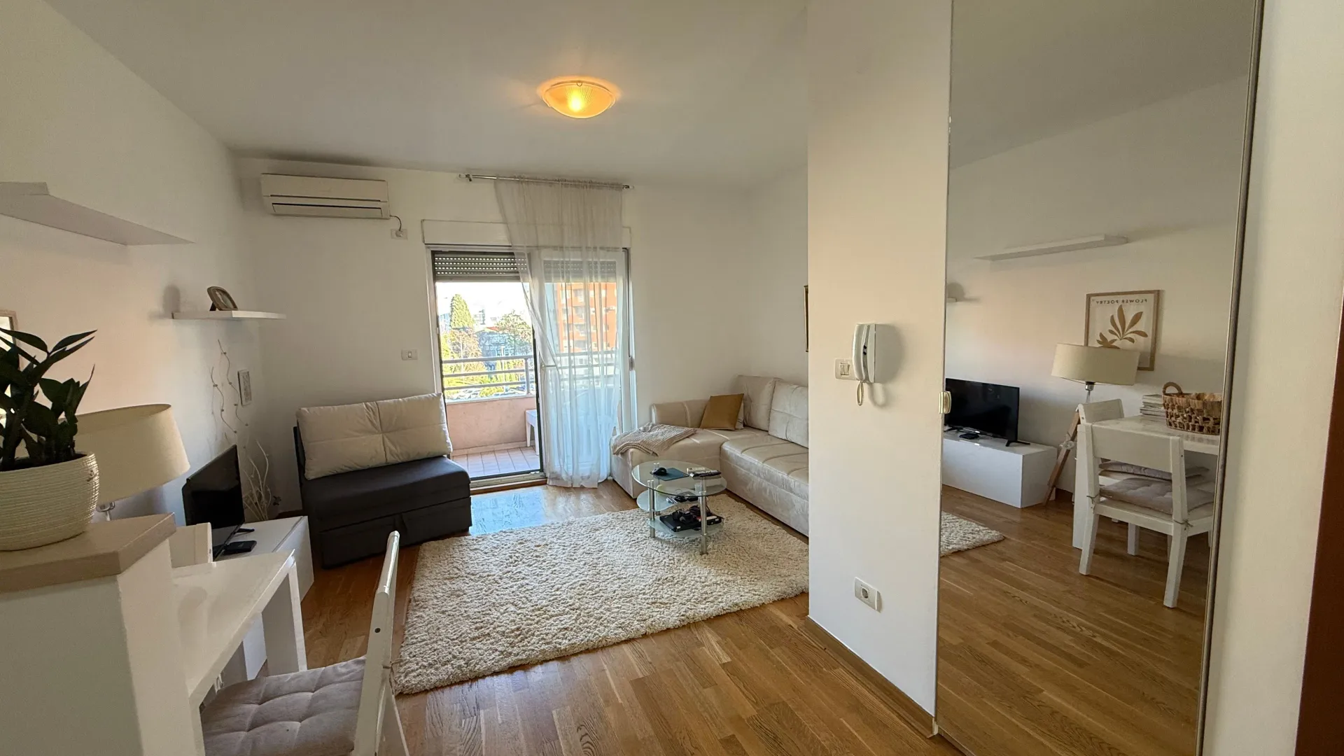 Rent, apartment, 34m², City Kvart, Podgorica
