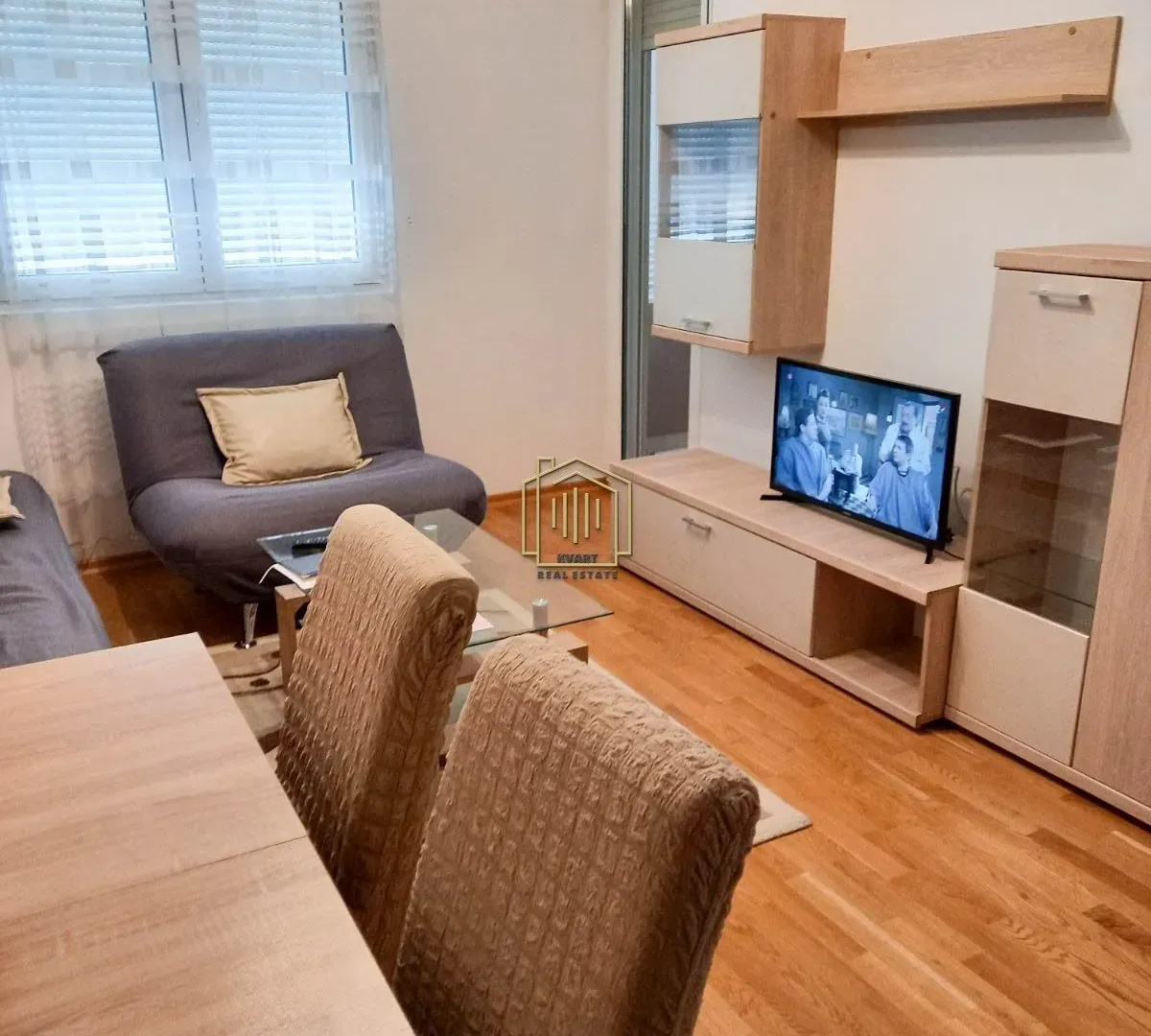 Izdavanje, jednosoban stan, 37m², Stari Aerodrom, Podgorica