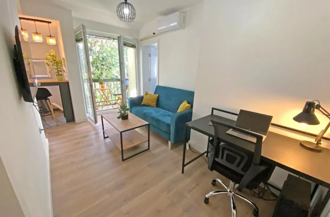 Rent, one bedroom apartment, 38m², Golubovina, Budva