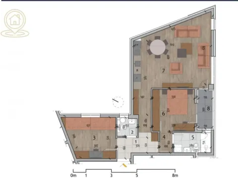 Prodaja, trosoban stan, 74m², Medijana, Niš - image 2