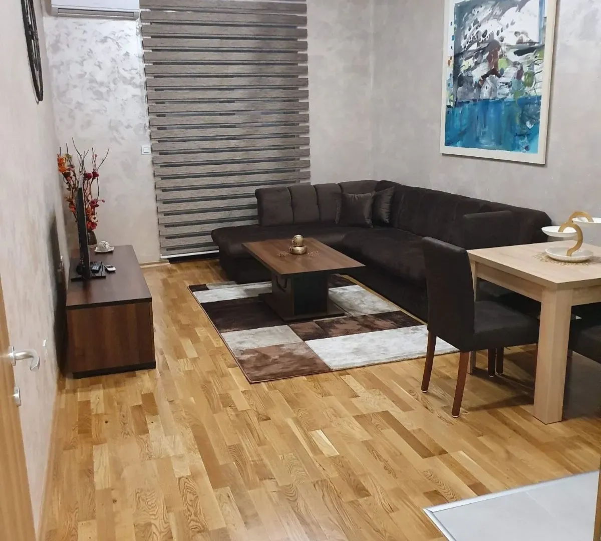 Rent, one bedroom apartment, 54m², Zabjelo, Podgorica