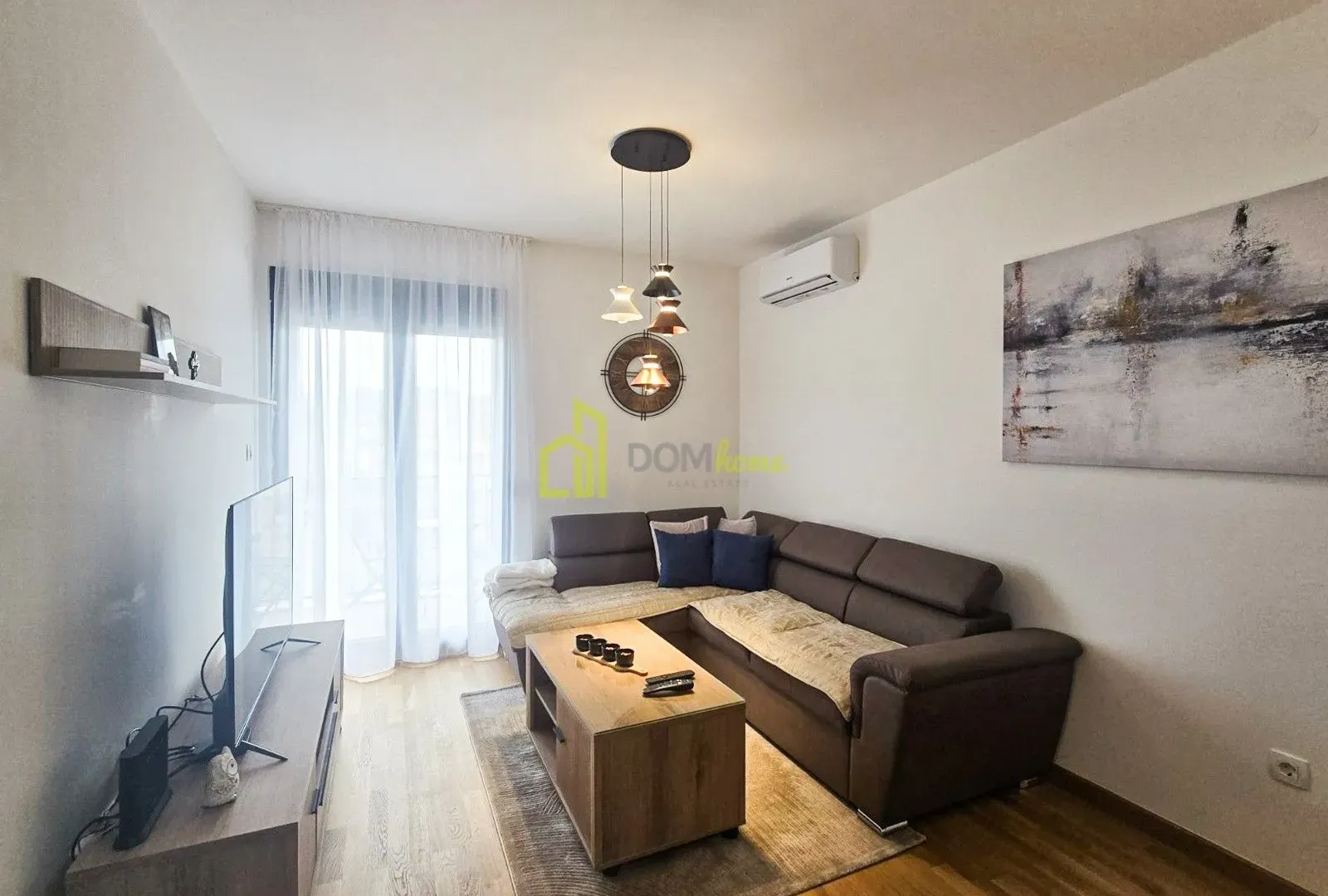 Rent, one bedroom apartment, 39m², Tološi, Podgorica