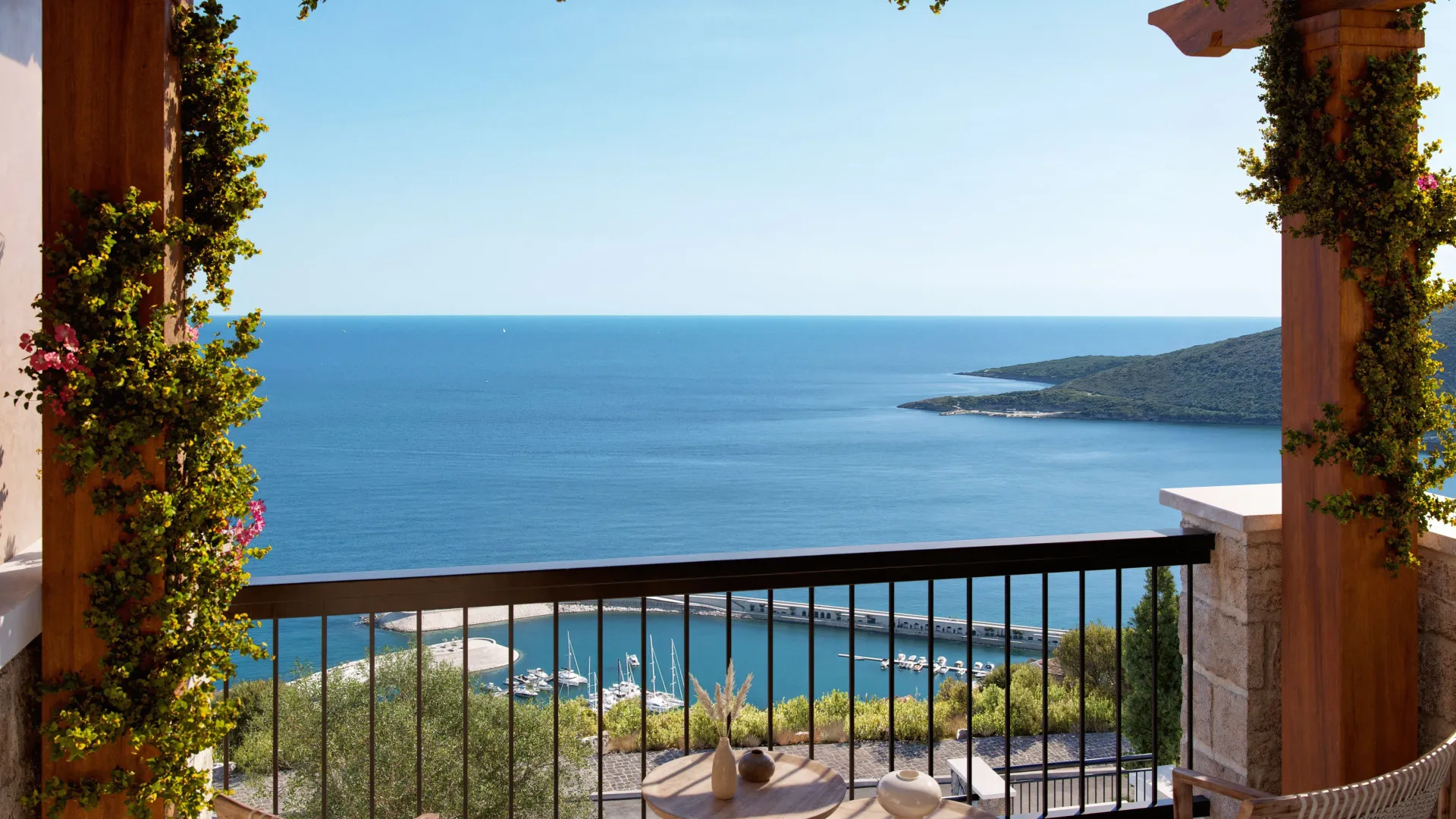 Prodaja, jednosoban stan, 67m², Luštica Bay, Tivat