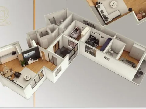 Sale, four bedroom apartment, 117m², Medijana, Niš - image 3