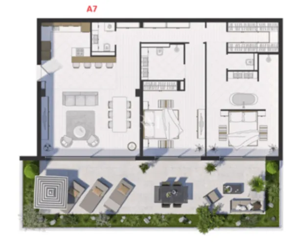 Sale, two bedroom apartment, 183m², Krašići, Tivat