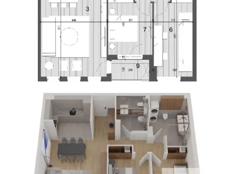 Prodaja, trosoban stan, 85m², Novi Beograd Sve Podlokacije, Beograd - image 5