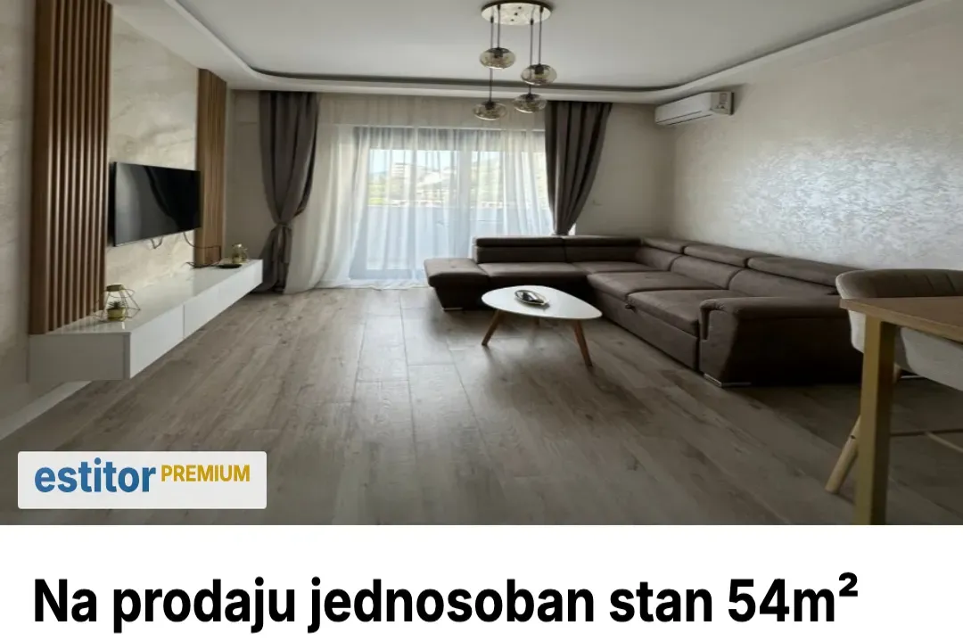 Prodaja, jednosoban stan, 54m², Bečići, Budva