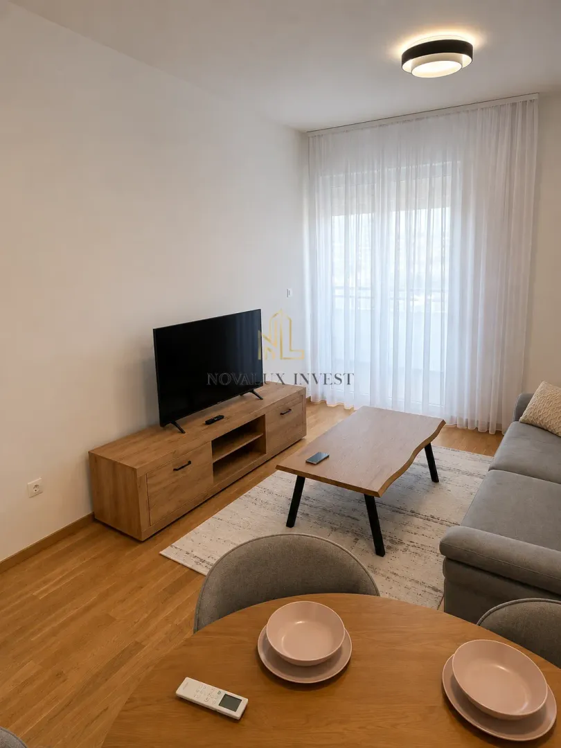 Rent, one bedroom apartment, 44m², Pobrežje, Podgorica