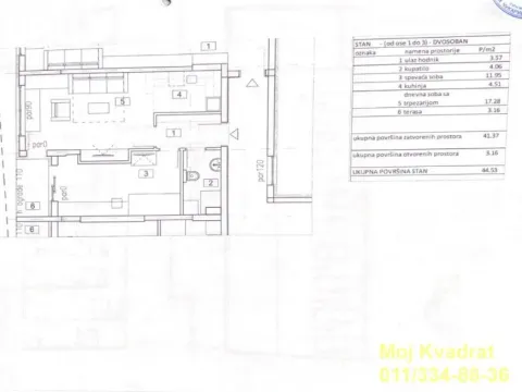 Prodaja, dvosoban stan, 45m², Čukarica, Beograd - image 12