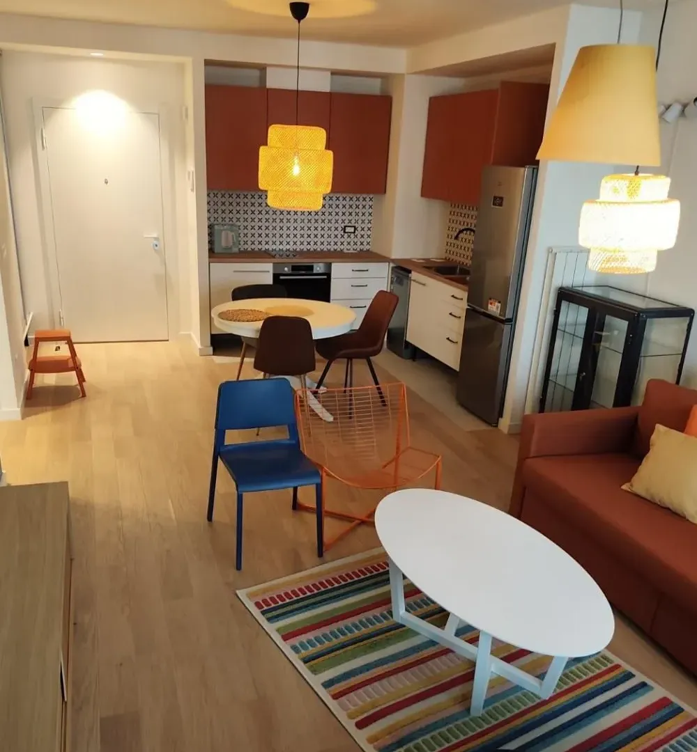 Rent, two bedroom apartment, 54m², Savski Venac, Beograd