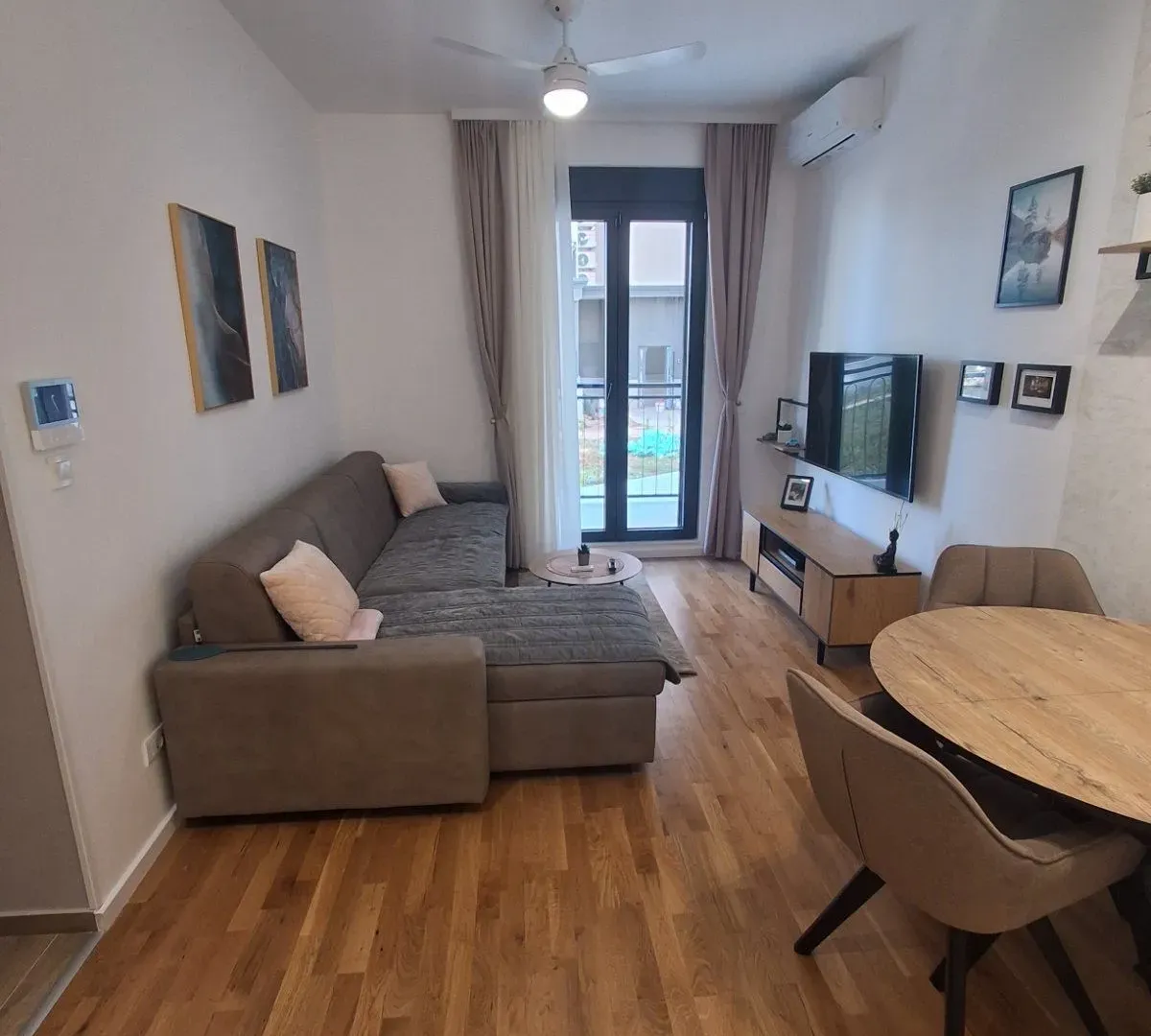 Izdavanje, jednosoban stan, 41m², Tološi, Podgorica
