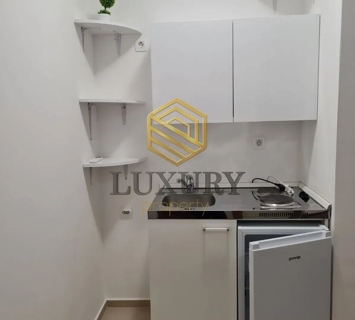 Rent, one bedroom apartment, 25m², Master Kvart, Podgorica