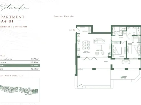 Sale, two bedroom apartment, 98m², Luštica Bay, Tivat - image 6