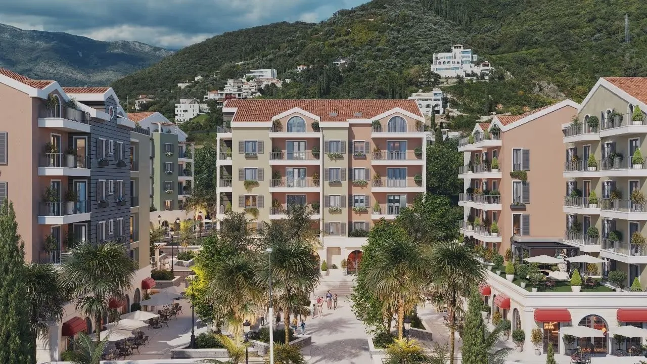 Prodaja, jednosoban stan, 48m², Bonići, Tivat