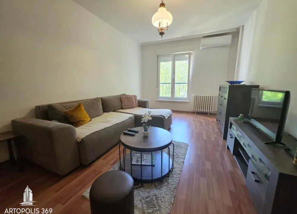 Izdavanje, dvosoban stan, 50m², Novi Beograd Blok 63, Novi Beograd Sve Podlokacije