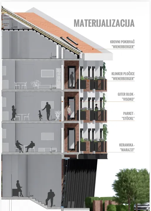 Sale, one bedroom apartment, 37m², Zabjelo, Podgorica