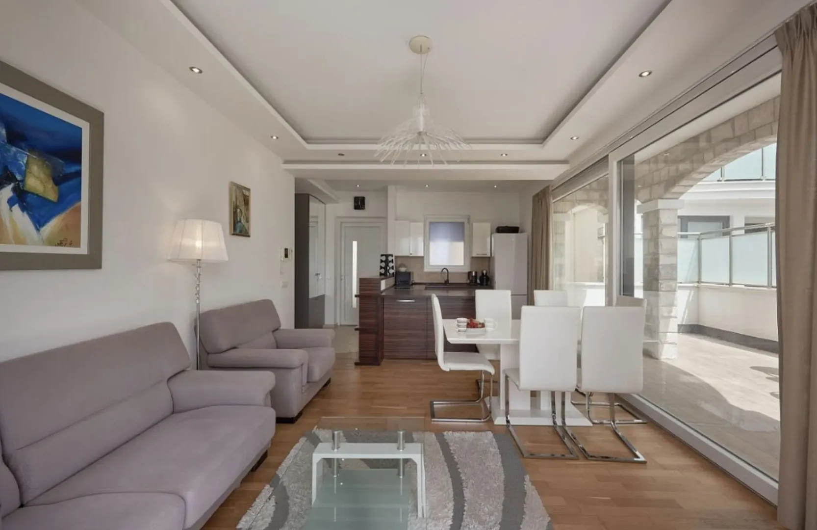 Stan-na-dan, dvosoban stan, 76m², Bečići, Budva