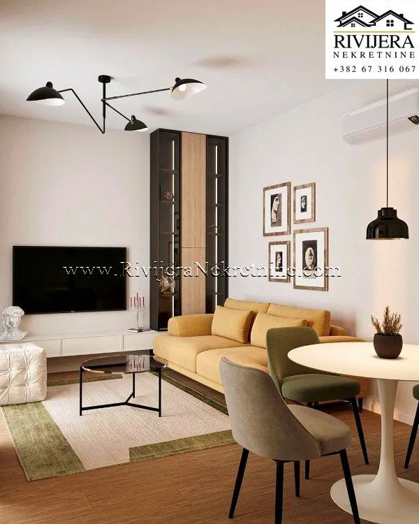 Sale, two bedroom apartment, 51m², Dobrota, Kotor