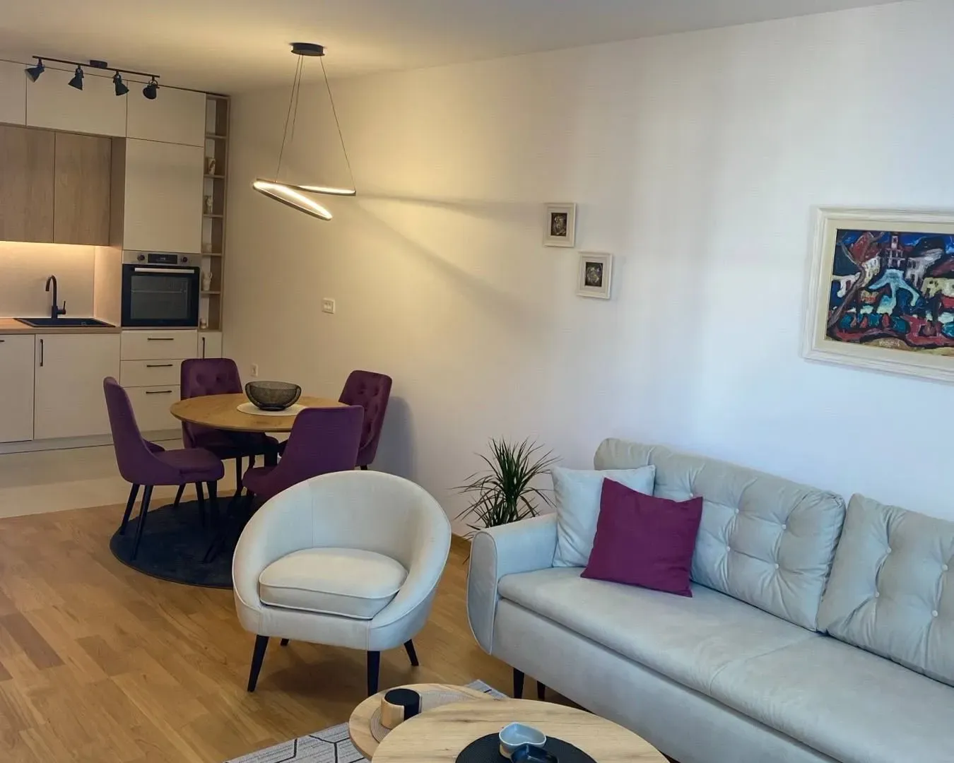 Izdavanje, jednosoban stan, 48m², City Kvart, Podgorica