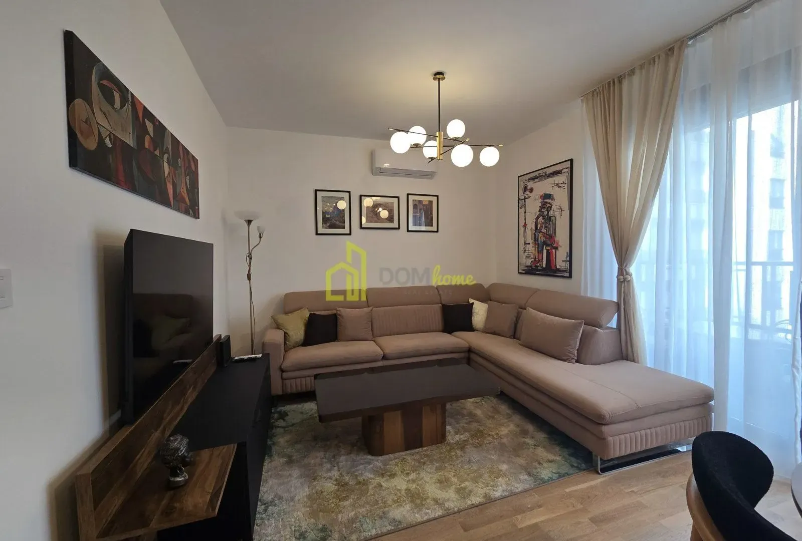 Izdavanje, dvosoban stan, 57m², Gorica C, Podgorica
