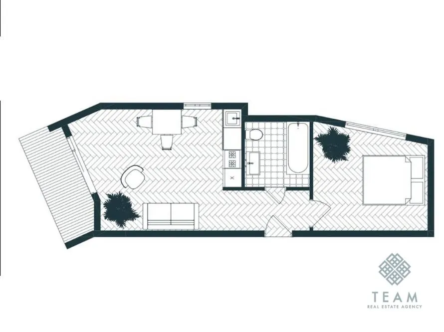 Prodaja, jednosoban stan, 42m², Donja Lastva, Tivat