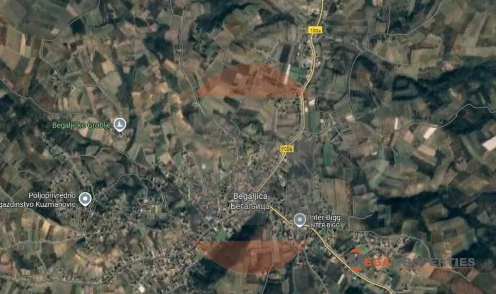 Prodaja, plac, 2000m², Begaljica, Grocka