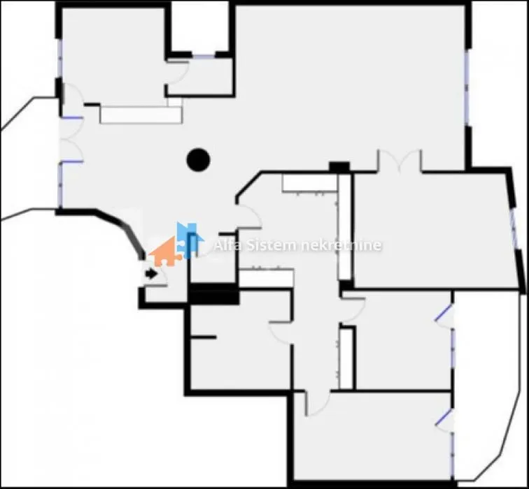 Rent, office space, 147m², Kalenić Pijaca, Vračar Sve Podlokacije