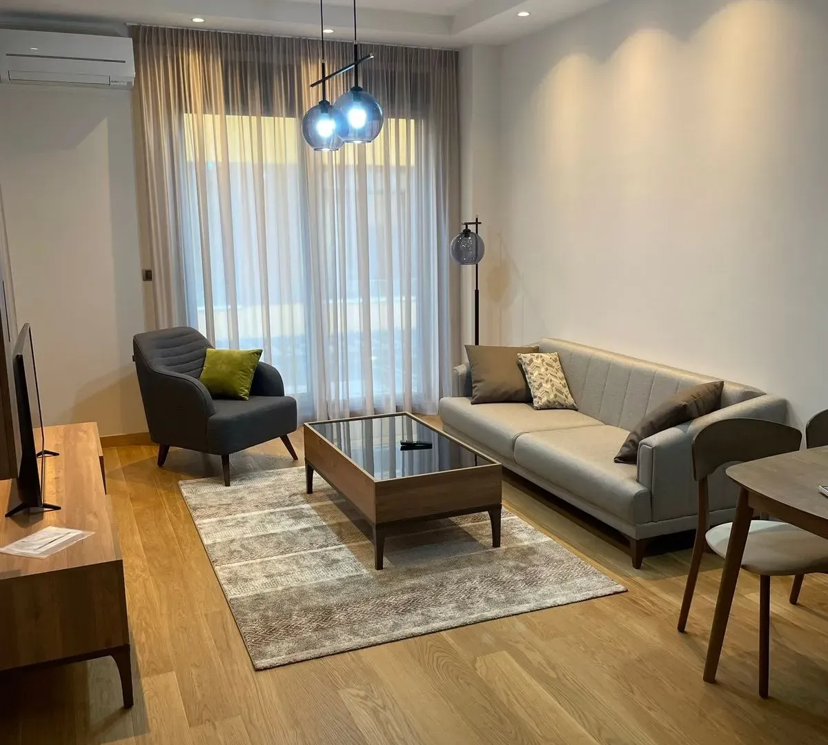 Rent, one bedroom apartment, 52m², Podgorica, Crna Gora