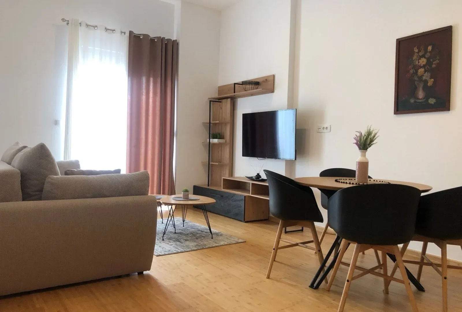 Rent, one bedroom apartment, 40m², Ilino, Bar