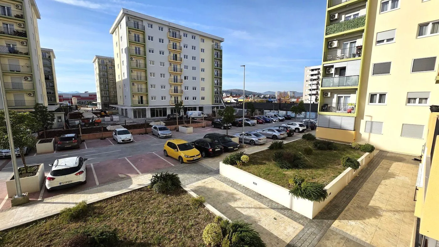 Rent, apartment, 42m², Pobrežje, Podgorica