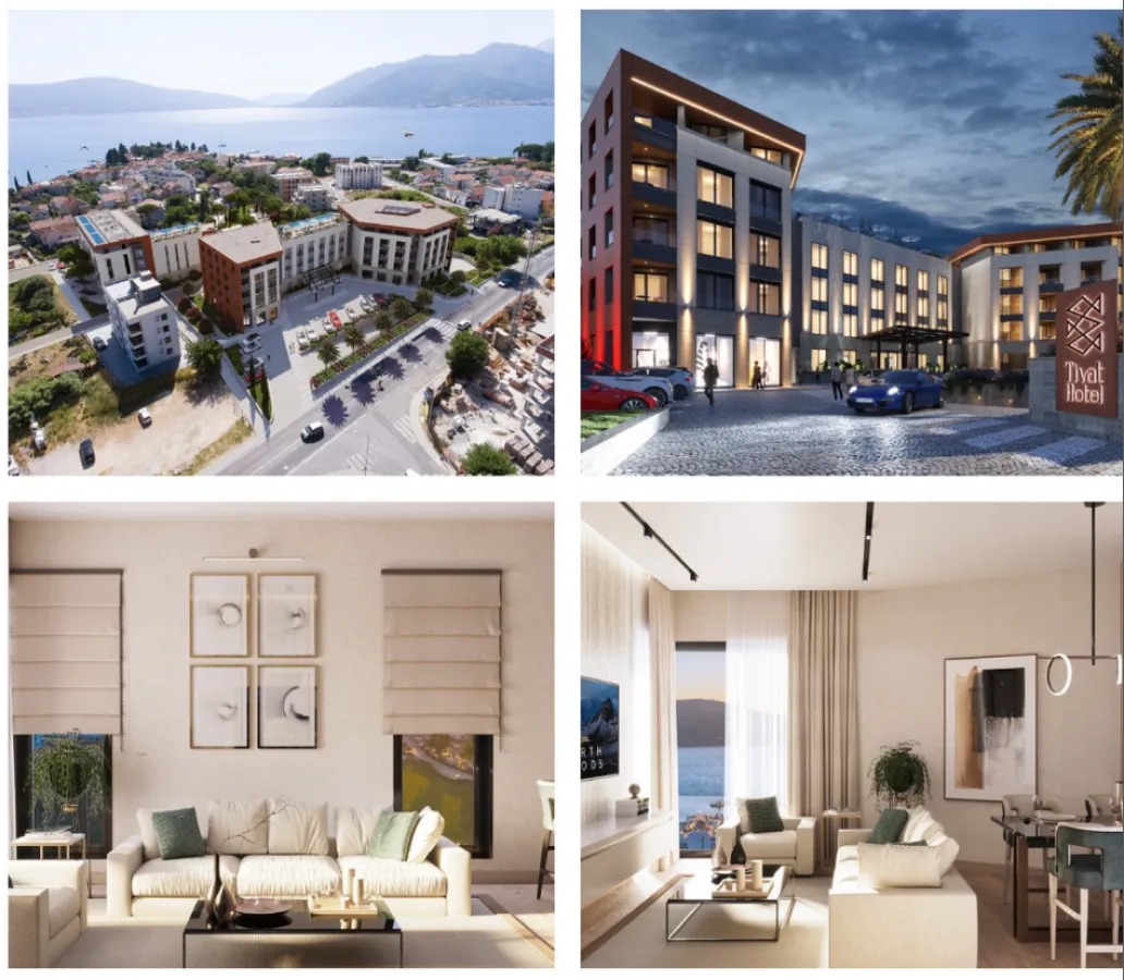 Prodaja, jednosoban stan, 64m², Tivat, Crna Gora