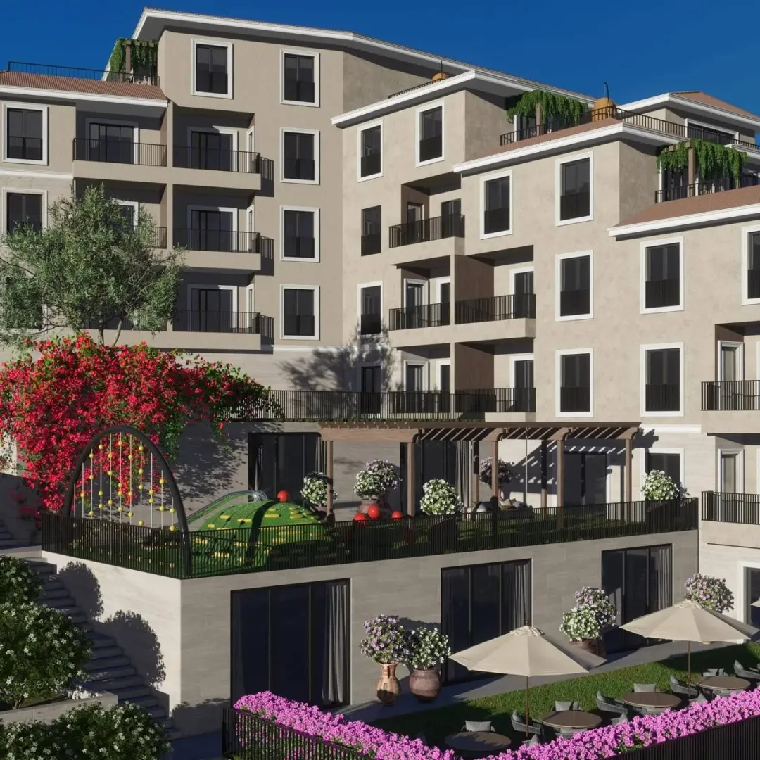 Sale, two bedroom apartment, 42m², Bečići, Budva