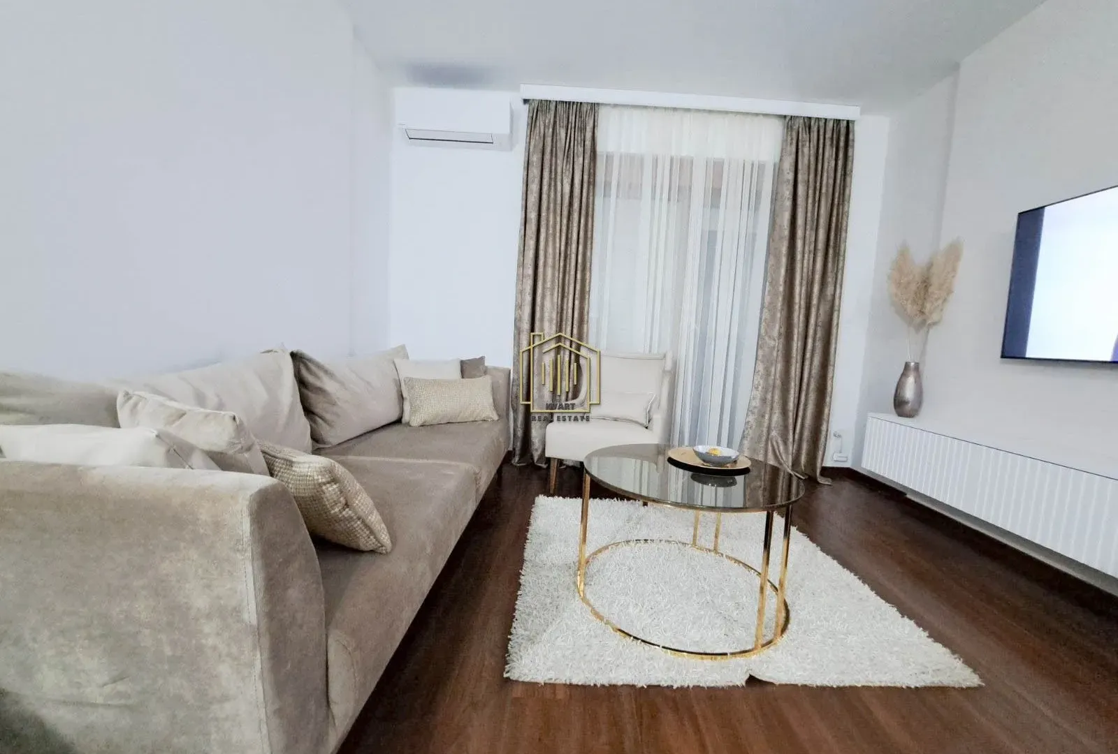 Rent, one bedroom apartment, 52m², Master Kvart, Podgorica