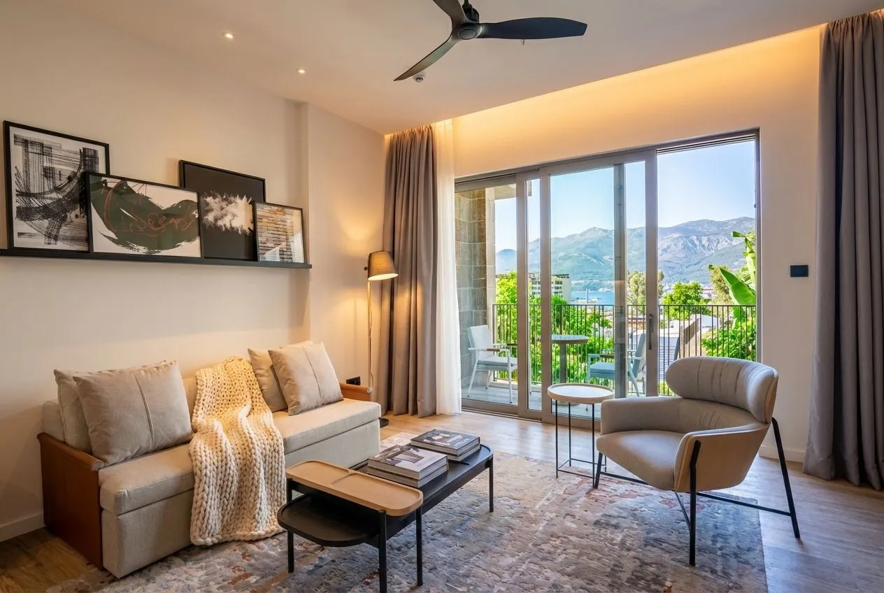 Prodaja, jednosoban stan, 63m², Centar, Tivat