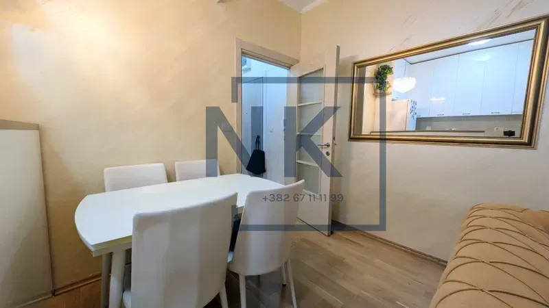 Rent, one bedroom apartment, 44m², Blok 6, Podgorica
