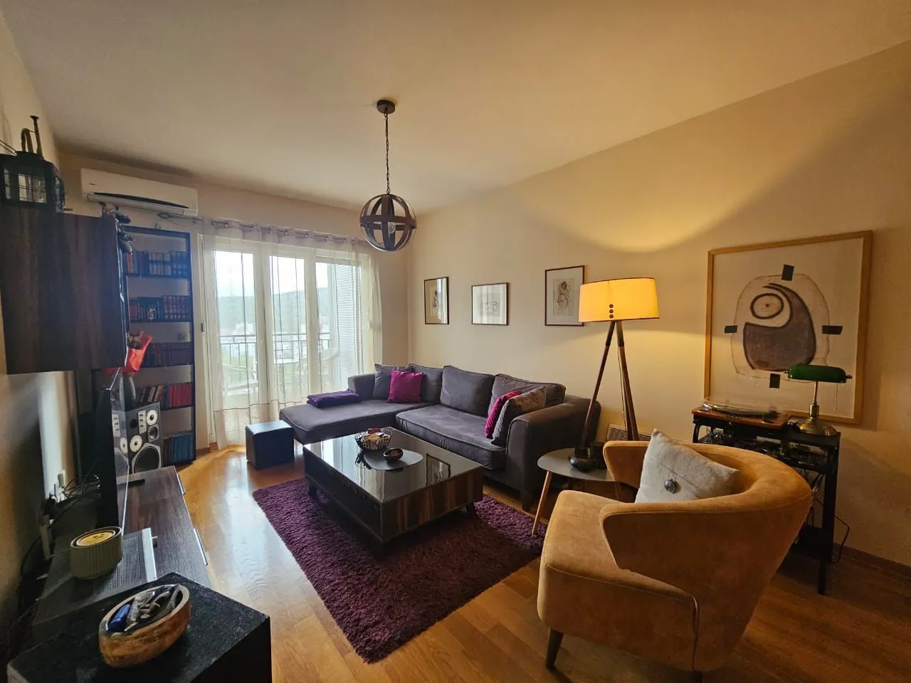 Sale, one bedroom apartment, 52m², Blok 6, Podgorica