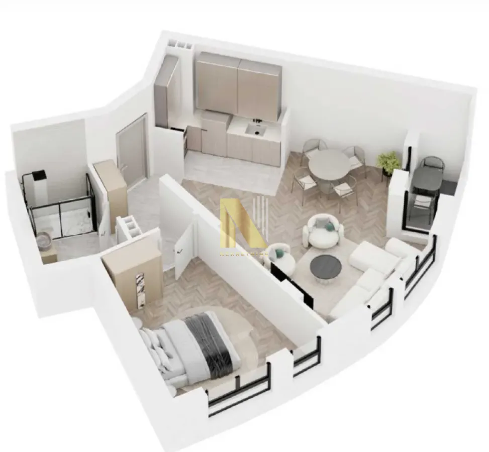 Prodaja, dvosoban stan, 51m², Telep, Novi Sad Sve Podlokacije
