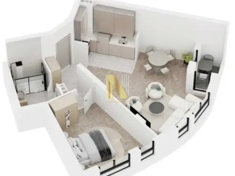 Sale, two bedroom apartment, 51m², Telep, Novi Sad Sve Podlokacije - image 3