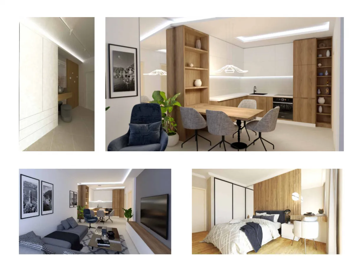 Prodaja, jednosoban stan, 65m², Dobrota, Kotor