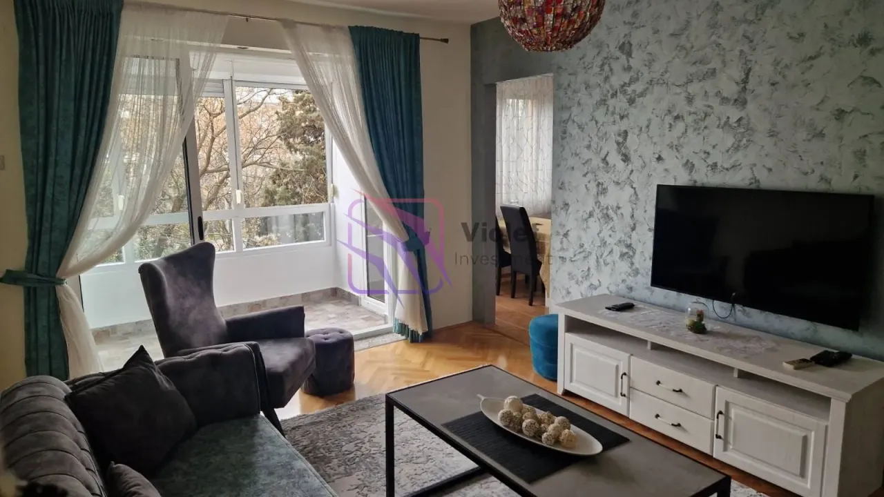 Izdavanje, jednosoban stan, 62m², Preko Morače, Podgorica