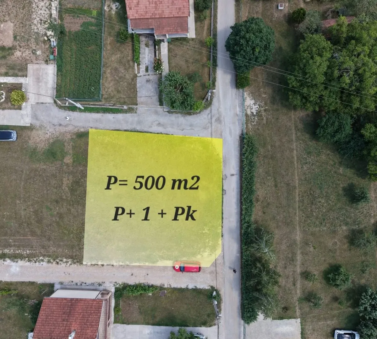 Prodaja, plac, 500m², Kličevo, Nikšić