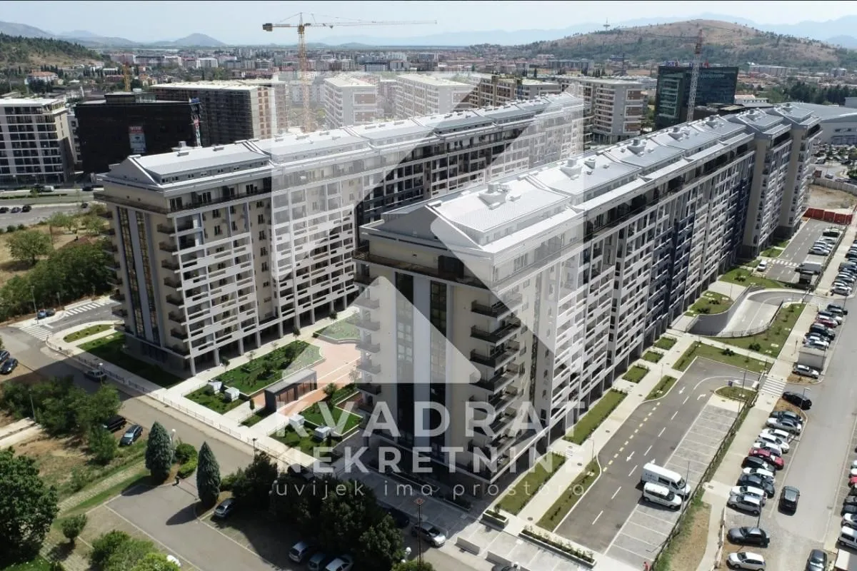 Rent, two bedroom apartment, 70m², Master Kvart, Podgorica