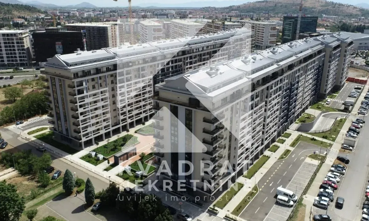 Rent, two bedroom apartment, 70m², Master Kvart, Podgorica