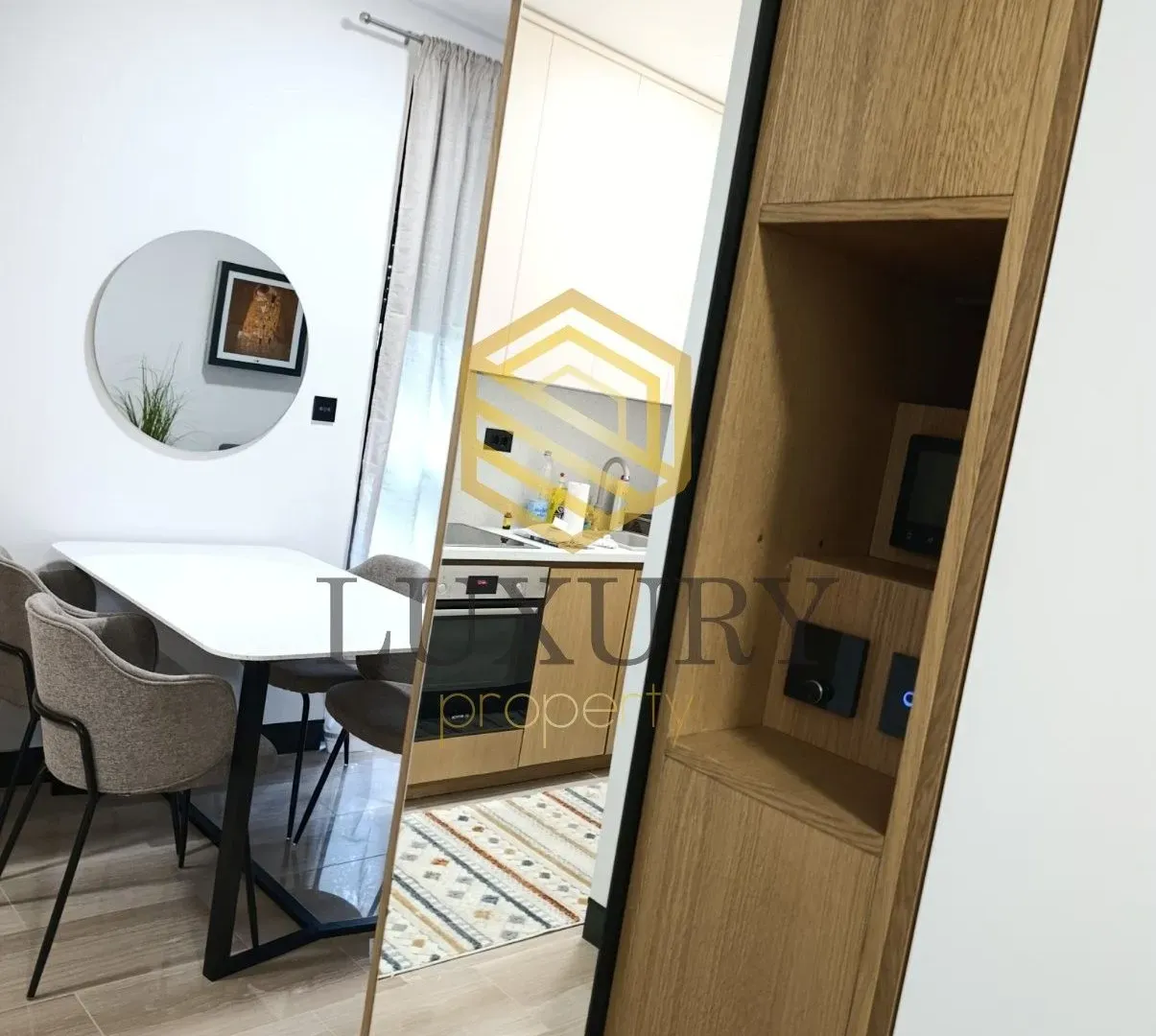 Rent, one bedroom apartment, 45m², Vezirov Most, Podgorica
