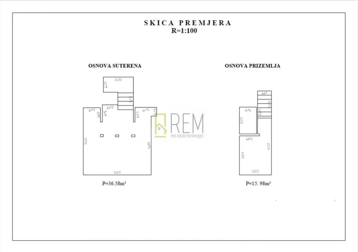 Sale, office space, 52m², Zabjelo, Podgorica