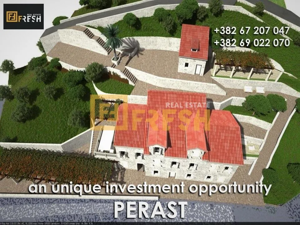 Prodaja, plac, 1065m², Kotor, Crna Gora