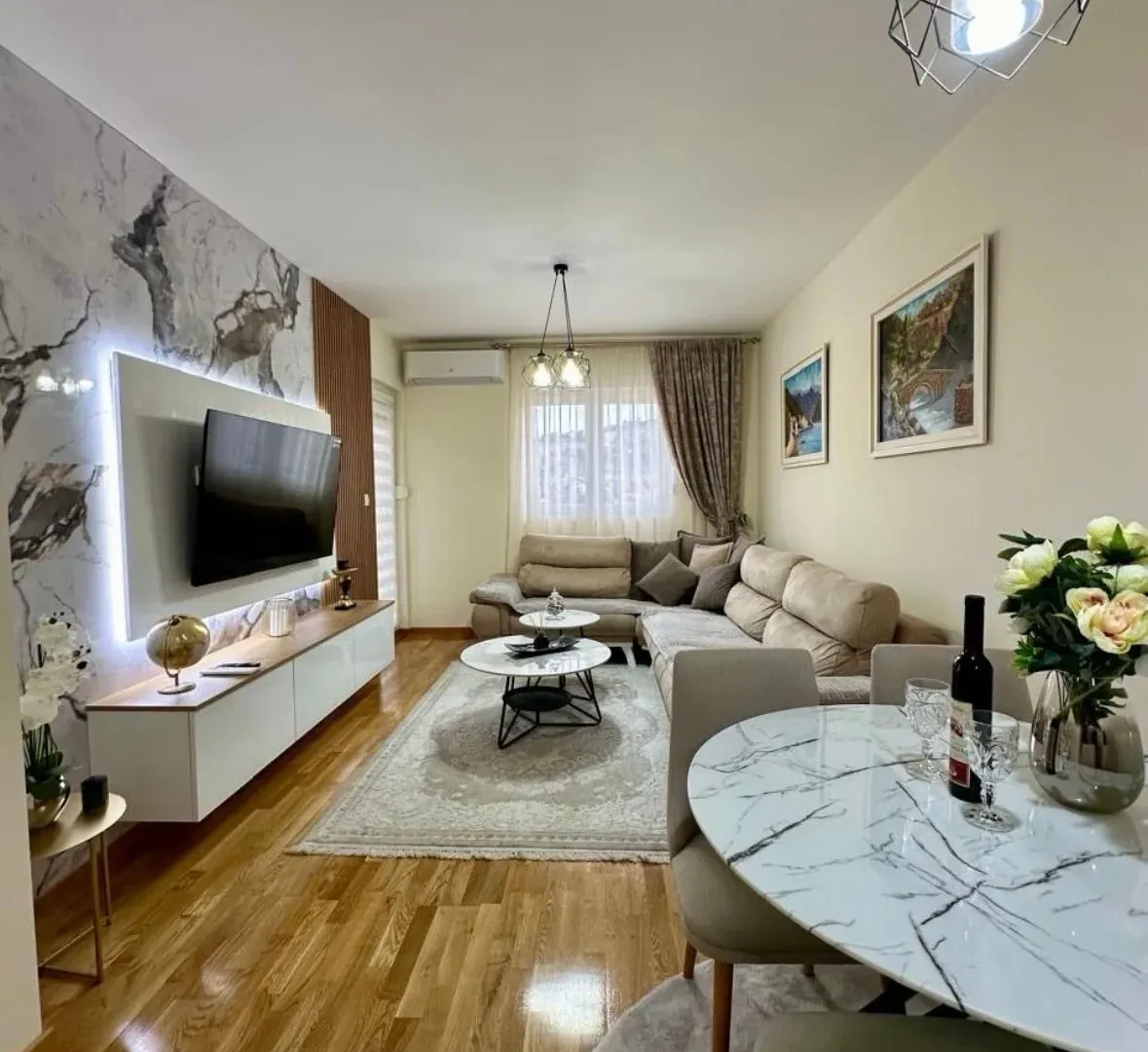Izdavanje, dvosoban stan, 55m², Zagorič, Podgorica