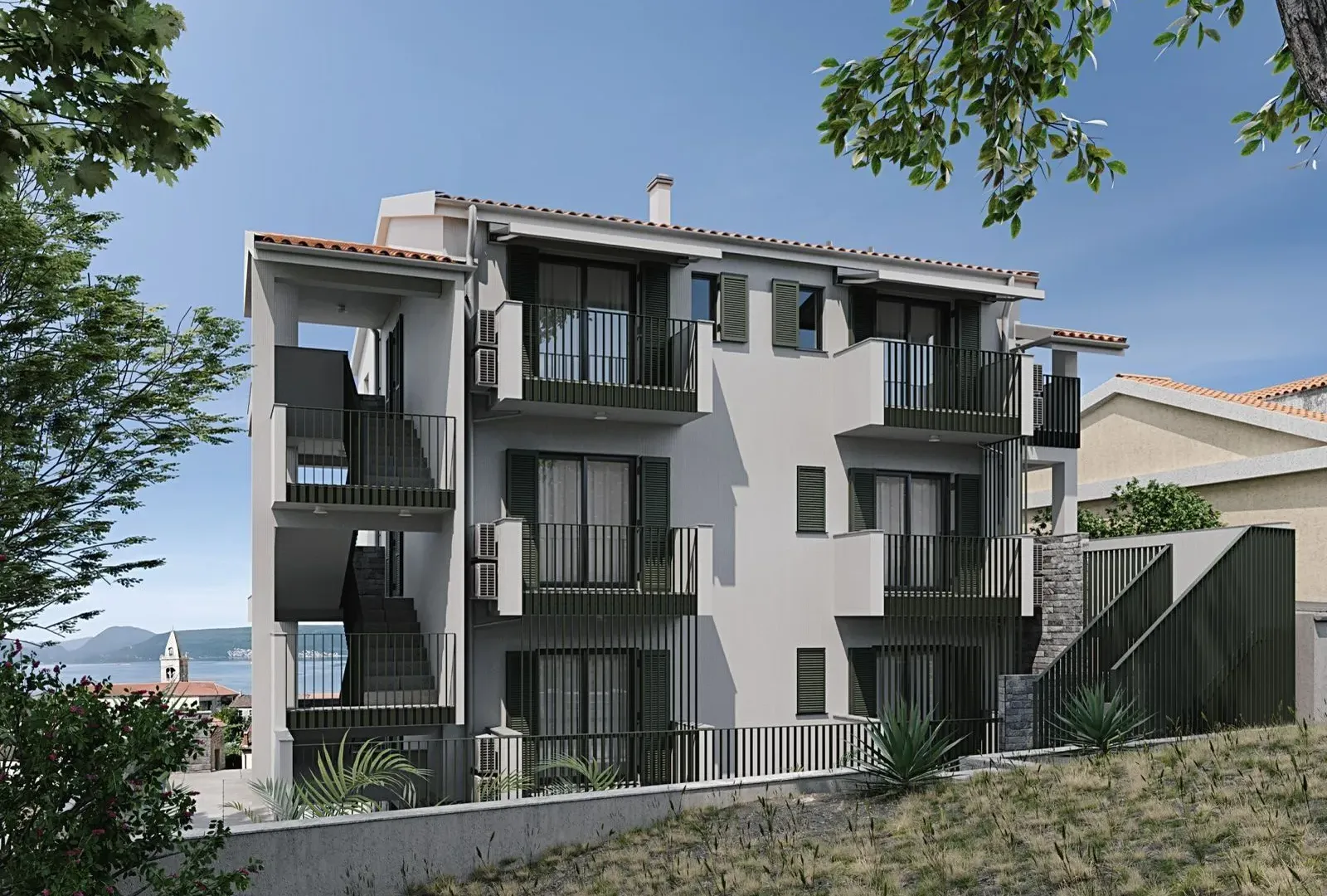 Prodaja, četvorosoban stan, 104m², Donja Lastva, Tivat