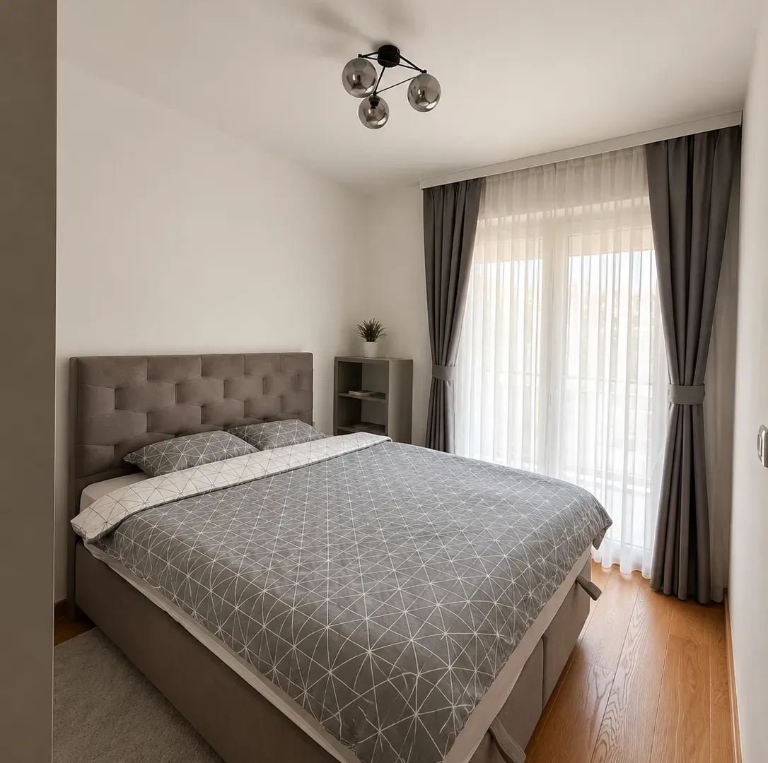 Izdavanje, jednosoban stan, 48m², New City, Podgorica