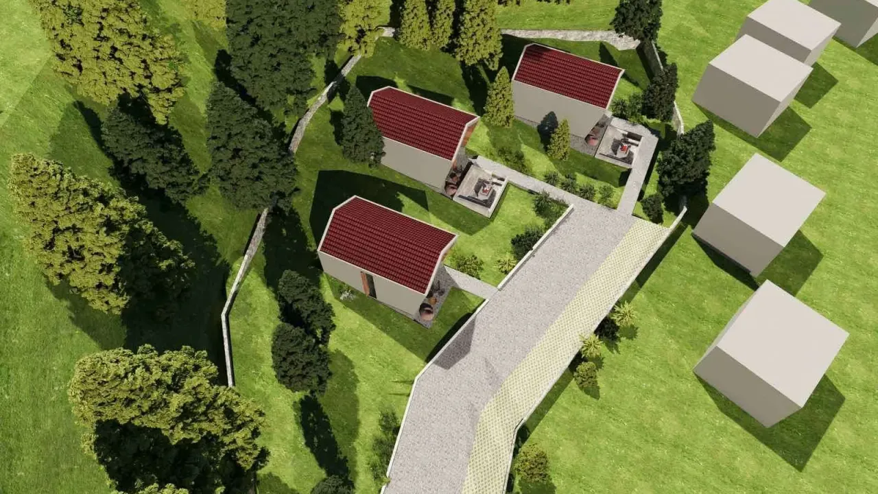 Prodaja, plac, 1240m², Cetinje, Crna Gora